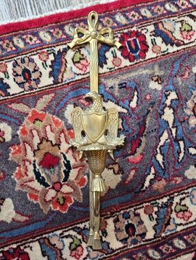 Solid Brass Eagle Wall Sconce Candlestick